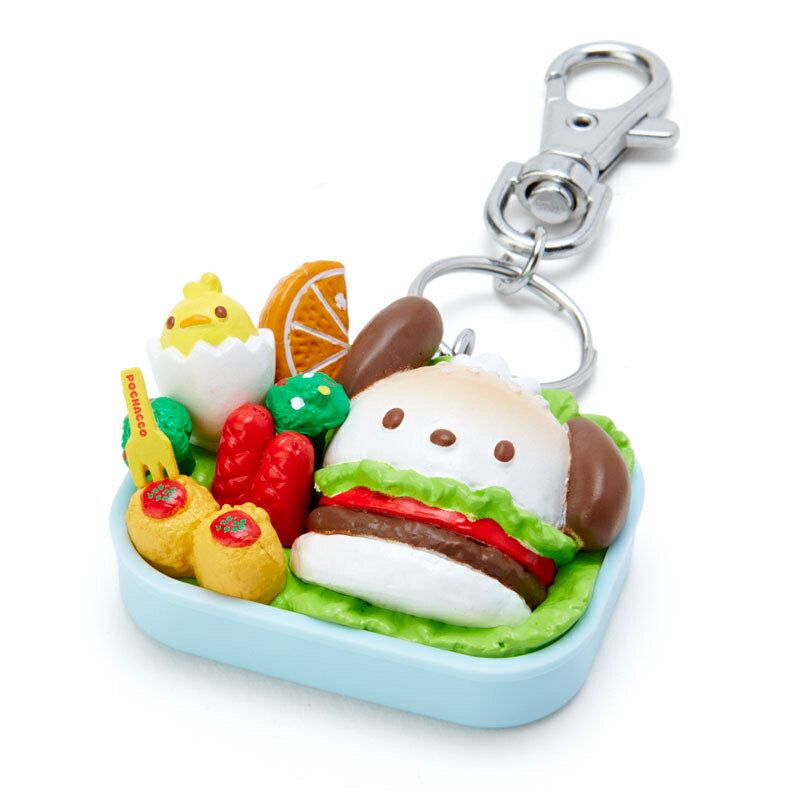 【震撼精品百貨】Pochacco 帕帢狗 三麗鷗帕洽狗造型鑰匙圈/吊飾-便當#63510 震撼日式精品百貨