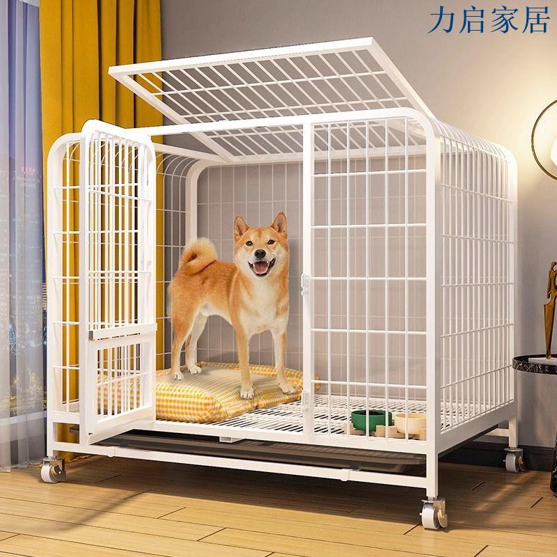 狗籠子中型小型犬大型室內帶廁所一體柴犬柯基狗窩寵物籠狗狗圍欄
