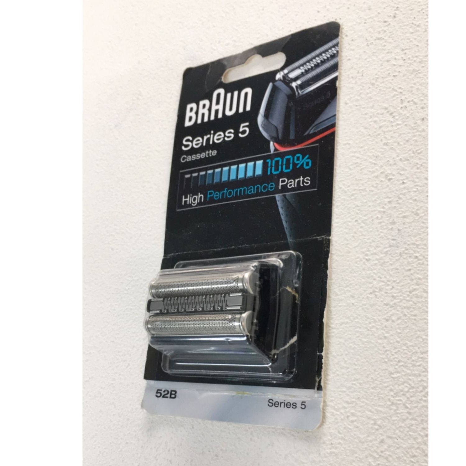 [網購退回拆封品一組] BRAUN 52B 替換刀頭 刀網 適 5系列 Series 5 電動刮鬍刀 同 F/C52B_AA2