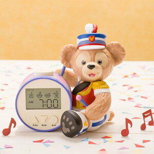 日本東京迪士尼代購達菲熊Duffy雪莉玫傑拉東尼史黛拉兔35週年35周年樂隊鈴鼓時鐘鬧鐘-現貨