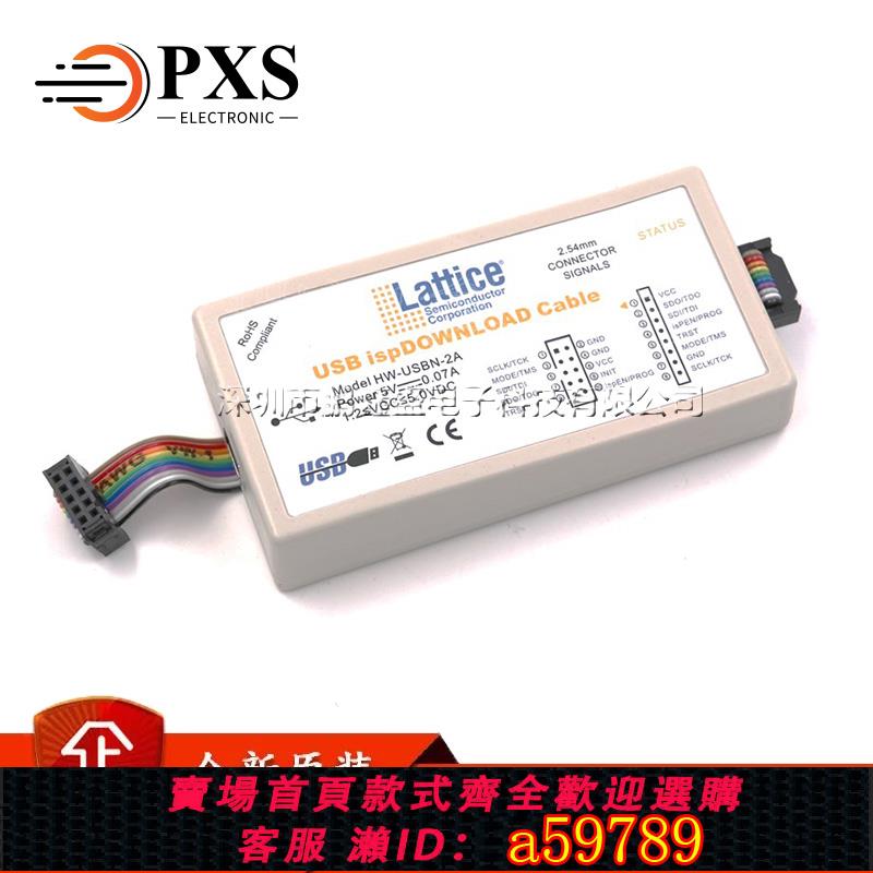 【台灣公司 可打統編】lattice USB 下載線 FPGA CPLD ISP 下載模擬燒錄器 HW-USBN-2A