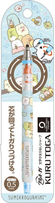 大賀屋 角落生物 角落小夥伴 角落小動物 樂譜 鉛筆 自動鉛筆 鉛筆 文具 日貨 正版 授權 J00013371