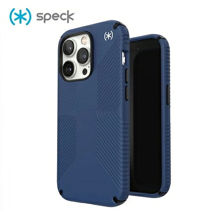 J~ Speck iPhone 14 Pro Presidio2 Grip MagSafe 磁吸防手滑防摔殼- 海藍色