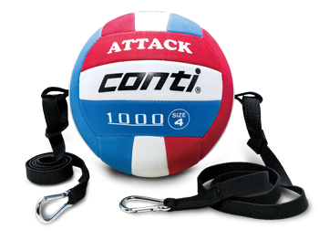 CONTI 三色攻擊調整訓練輔助球(4、5號球) #TV1000AT