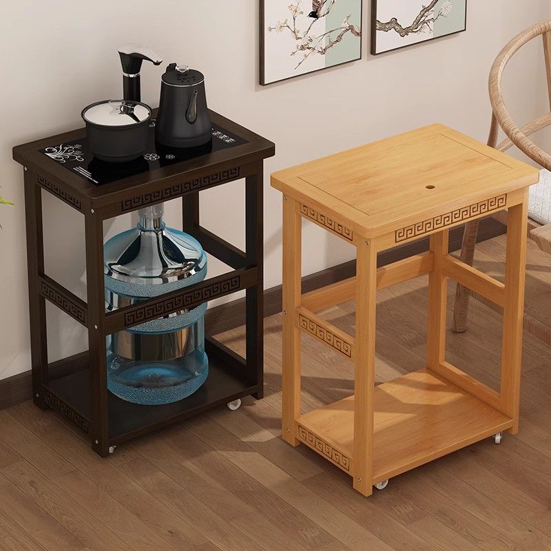 茶幾客廳家用沙發小型新中式移動茶桌邊櫃一體全自動茶車櫃煮茶桌