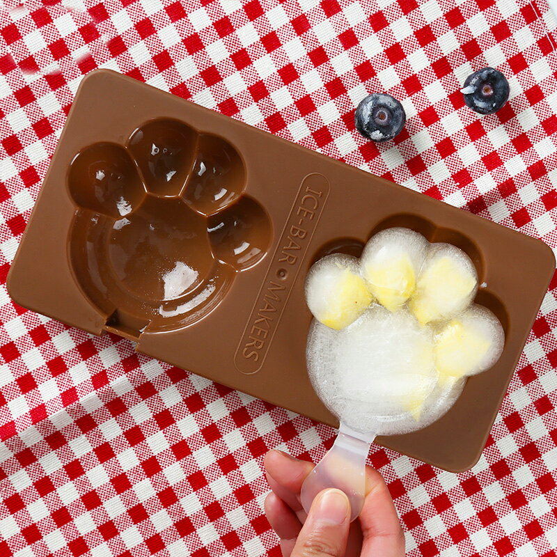 雪糕模具帶蓋冰棒盒冰棒盒無毒製冰格冰塊盒易取脫模製冰冰格