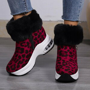【免運】開發票 雪靴 秋季新款高品質雪地靴女年韓版翻毛加絨保暖內增高棉靴