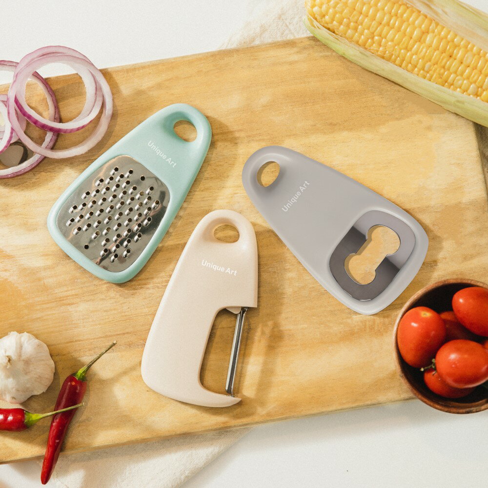 EASY KITCHEN 可拆式料理用具3件組 削皮刀 開罐器 刨絲刀 廚房 廚具 露營 | Unique Art 有藝氏創意設計 | 樂天 ...