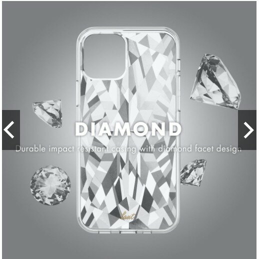 LAUT 鑽石閃亮手機殼,iPhone 12系列