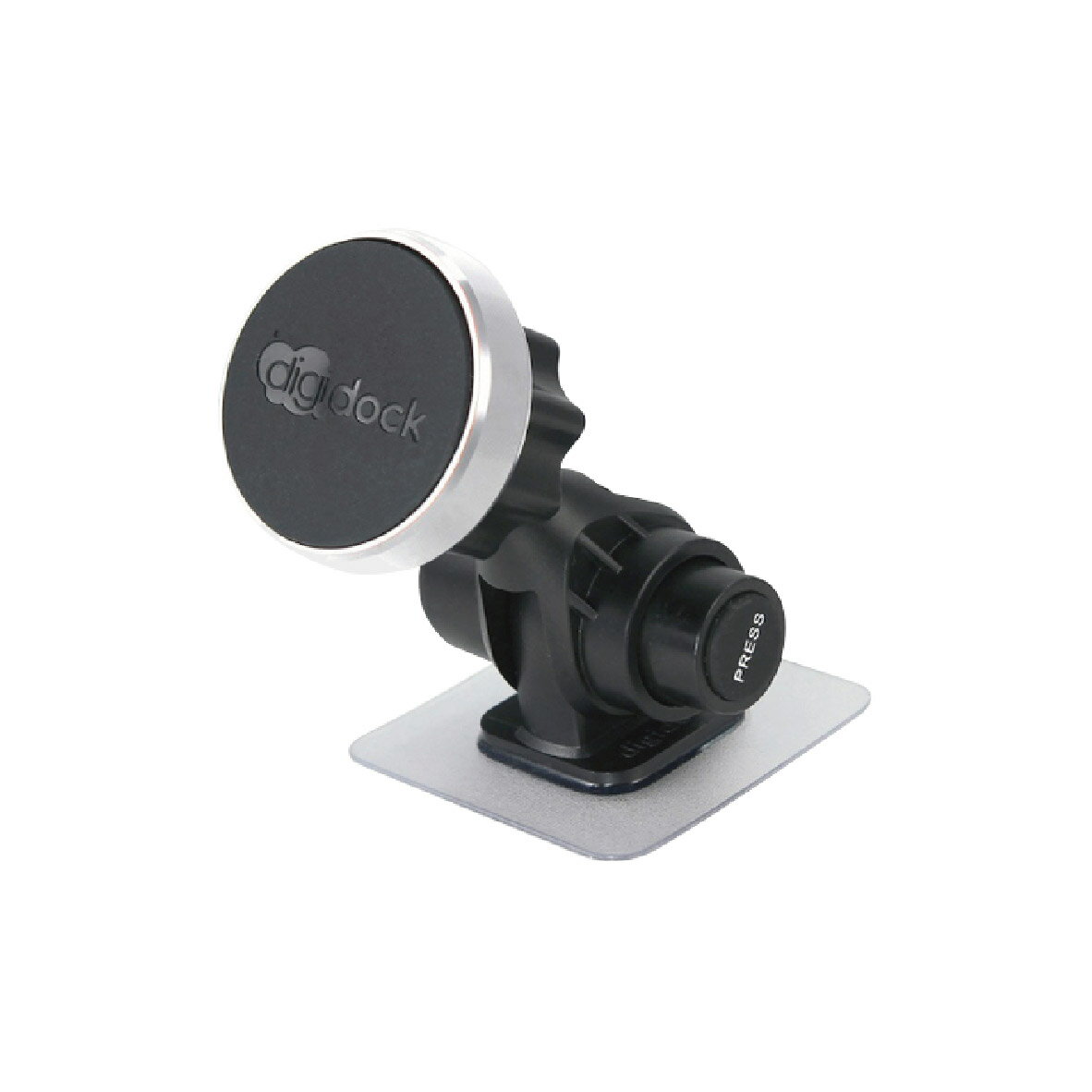 【4%點數】真便宜 digidock迪克車架 ST-09SMG 立式強力磁吸手機架-黏貼【限定樂天APP下單享點數回饋】