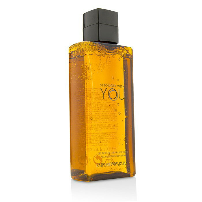 armani stronger with you shampoo