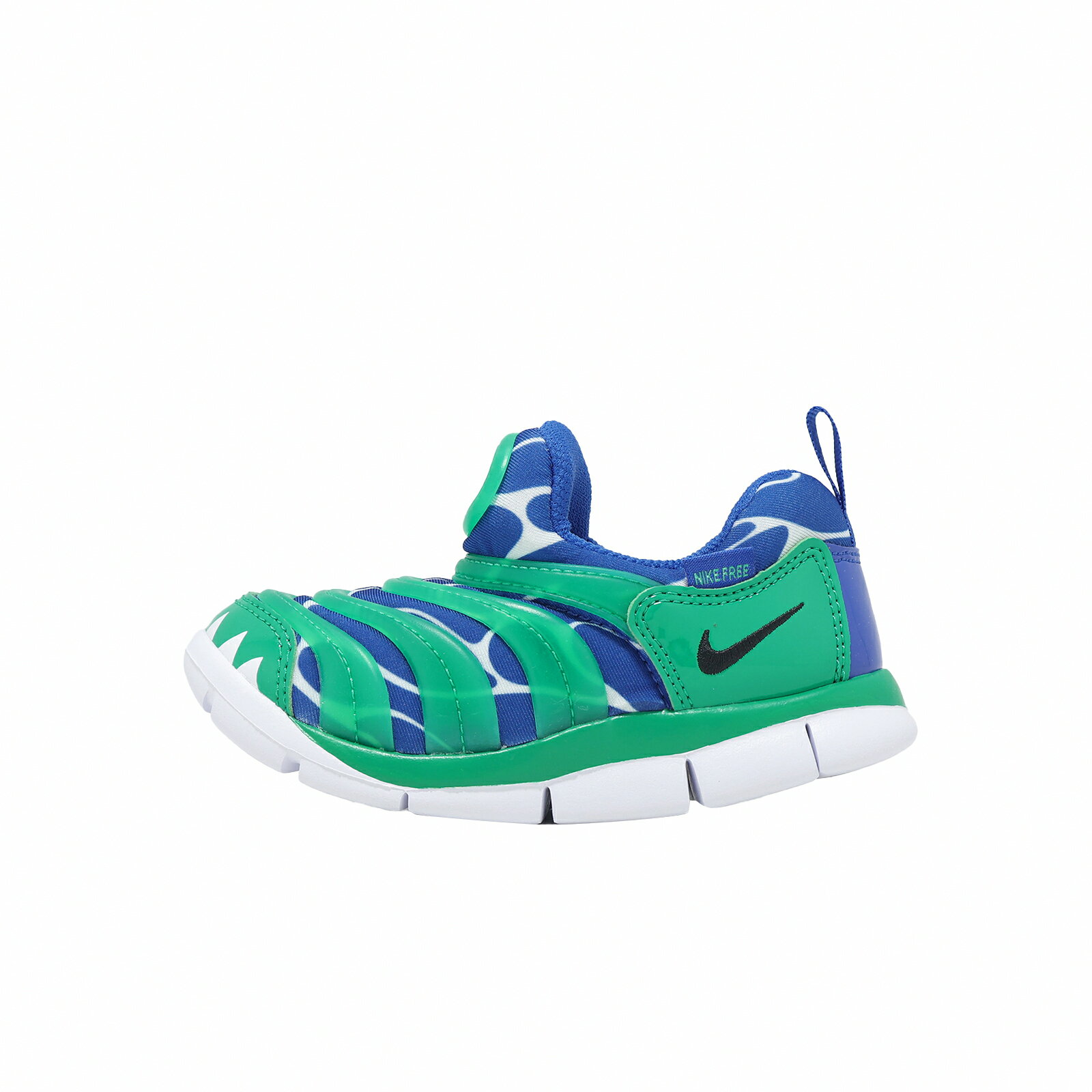 Nike 休閒鞋 Dynamo Free LILS BT 小童鞋 學步鞋 綠 毛毛蟲 IO1626-300