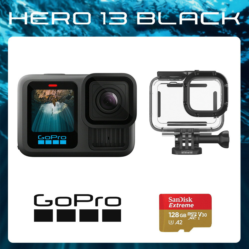 【eYe攝影】現貨 公司貨 送原廠防水殼 128G記憶卡 GoPro Hero 13 運動攝影機 防水相機 潛水 極限運動