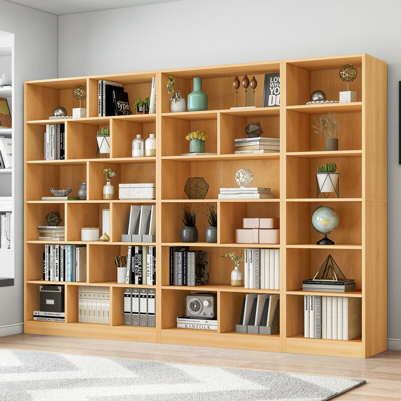 【品質保證】置物櫃 置物架 書書架簡約現代辦公室簡易多層置物架學生收納家用簡約現代書架