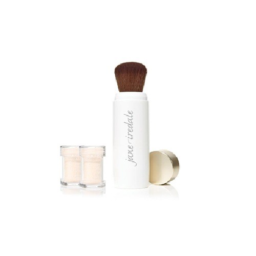 Jane Iredale愛芮兒珍遮陽蜜粉刷SPF30含補充罐補充罐2.5g ｜全館滿$199免運
