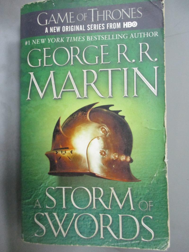 【書寶二手書T2／原文小說_JGJ】A Storm of Swords_George R. R. Martin