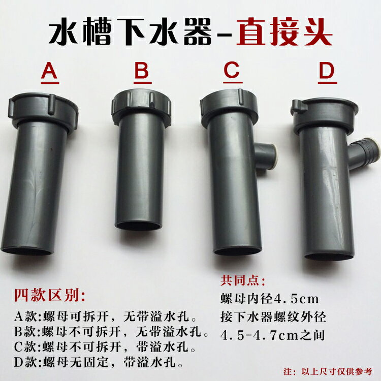 水槽配件加厚耐高溫廚房菜盆洗碗盆下水管道下水器連接頭密封膠圈
