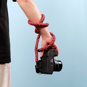 相機背帶 相機肩帶 相機繩 手工相機編織快拆手腕帶適用單眼佳能/索尼/富士微單斜背肩帶定製『JD2819』
