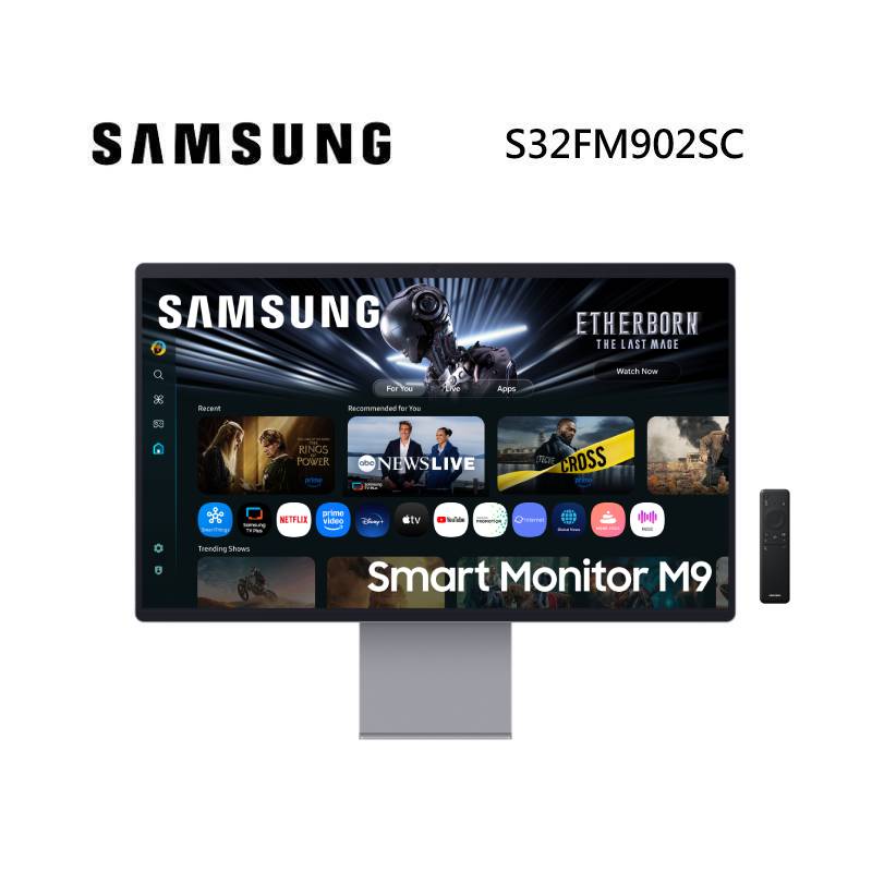 SAMSUNG 三星 S32FM902SC 32吋 智慧聯網螢幕 M9 M90SF l Samsung Vision AI (2025)