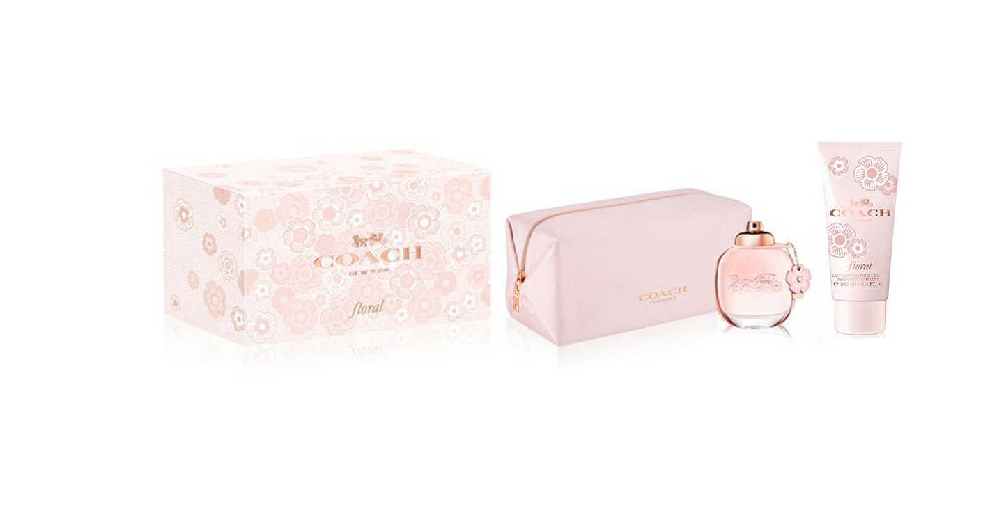 COACH Floral 芙洛麗女性淡香精禮盒 優惠價:2100元｜岡山戀香水