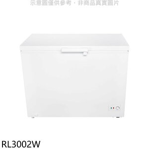 送樂點1%等同99折★東元【RL3002W】300公升上掀式臥式冷凍櫃(含標準安裝)
