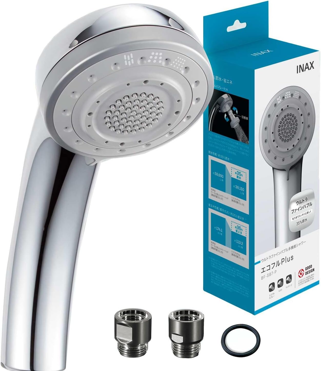 LIXIL／INAX Ecoful Plus多功能蓮蓬頭 PK-BF-SH1 最新款 日本正規品代購