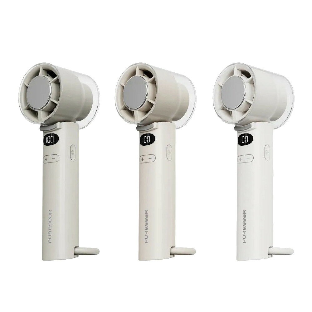 PUREGEAR 冰敷強力摺疊風扇/100段風速冰感降溫