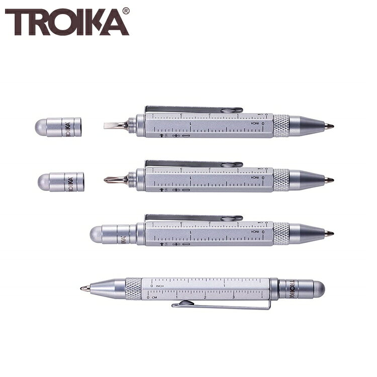 又敗家@德國TROIKA短版多功能工具筆PIP25隨身筆CONSTRUCTION圓珠筆LILIPU短筆多功能筆隨身原子筆【全館299超取免運】【APP下單點數4倍送】 1