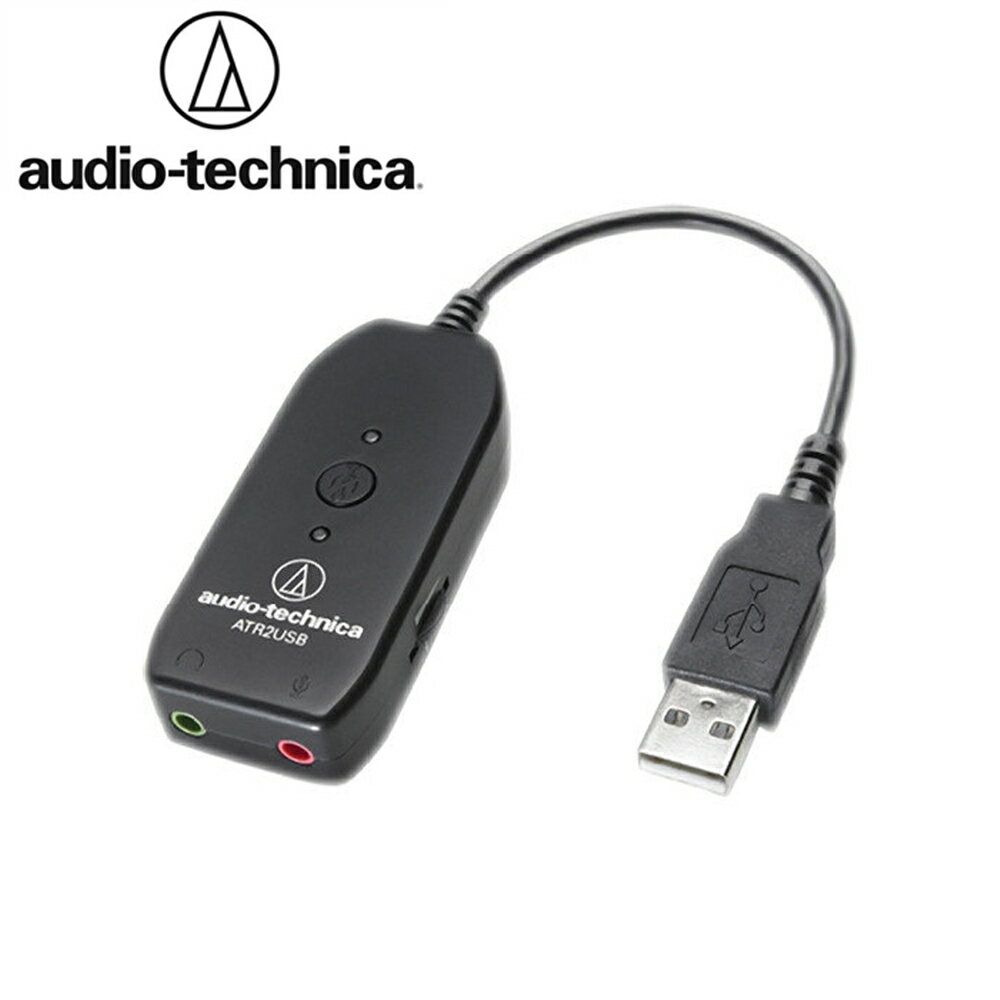 <br/><br/>  又敗家@日本Audio-Technica鐵三角ATR2USB小蜜蜂3.5mm轉USB音效卡電腦錄音Microphone麥克風耳機Audio介面Adapter轉接器<br/><br/>