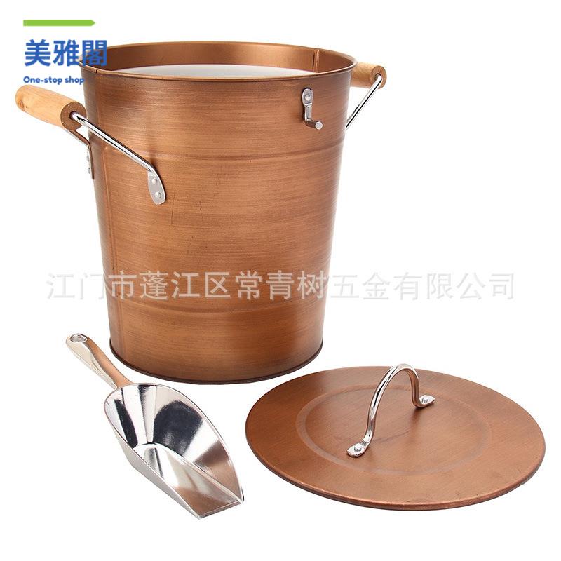廠家加工 帶架圓形大冰盆 供應六格有鏟冰桶 飲料冰桶 品質可靠myg7232