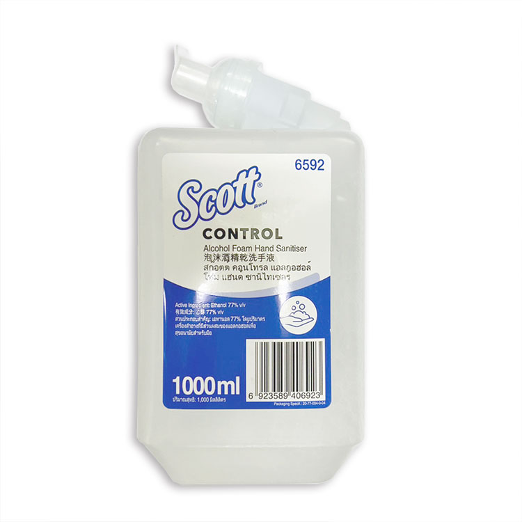 金百利 KIMCARE 超微米深層保濕泡沫乾洗手液1000ml HACCP 認證 Safetylite