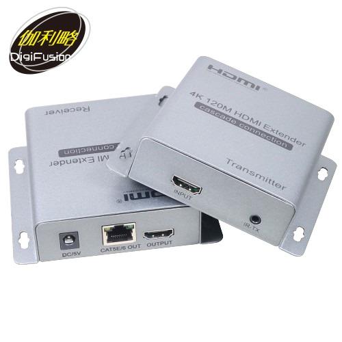 伽利略 HDMI 4K2K 網路線 影音延伸器 120M