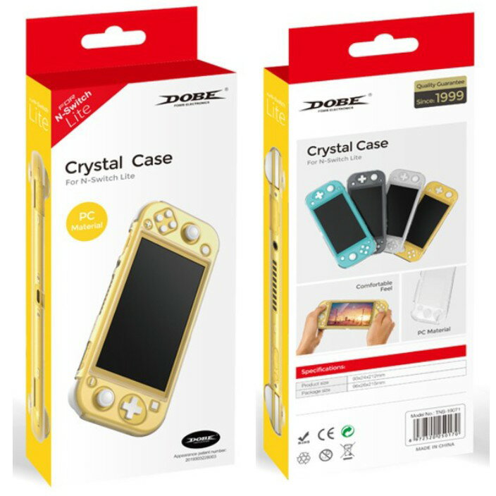 【AS電玩】NS SWITCH LITE 專用 主機 透明 水晶殼 保護殼   耐衝擊防摔