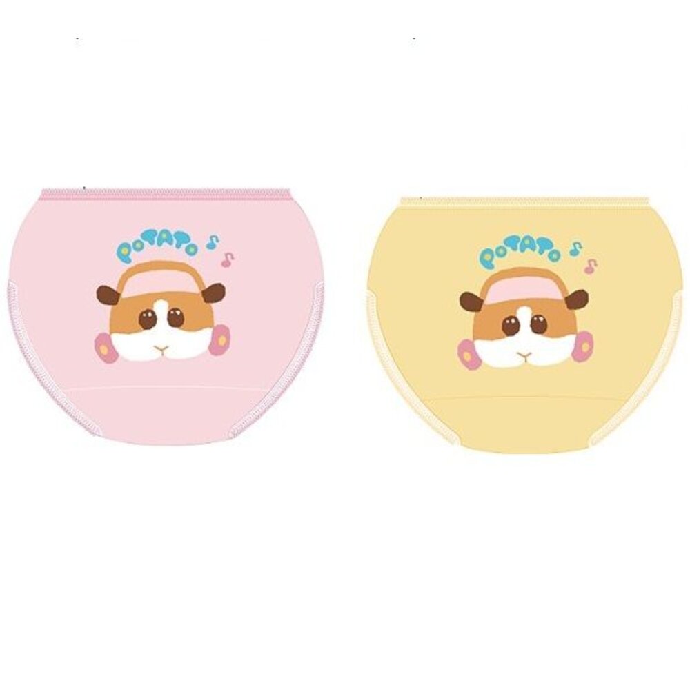 台灣製天竺鼠車車女童內褲-4入 - 兒童內褲 台灣製 天竺鼠車車 女童內褲