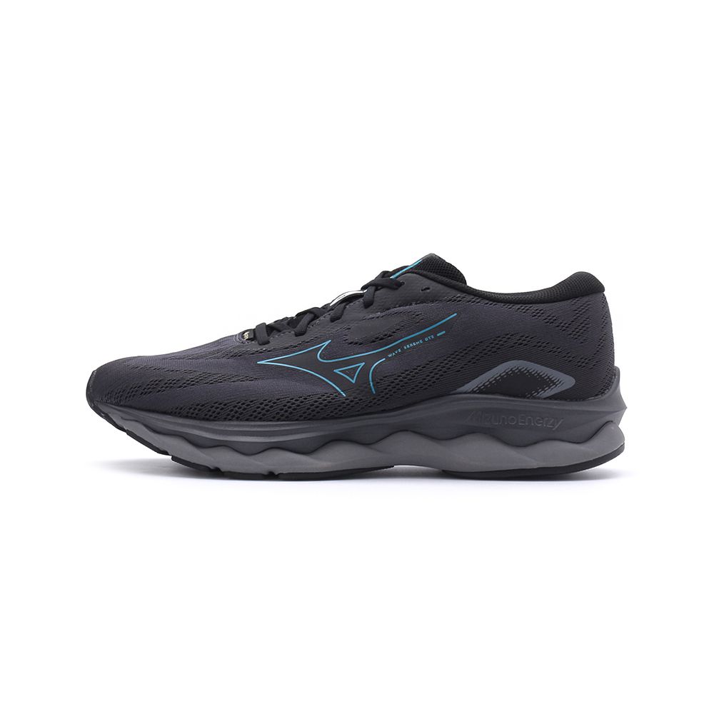MIZUNO WAVE SERENE GORE-TEX 慢跑鞋 黑藍灰 J1GC246001 男鞋