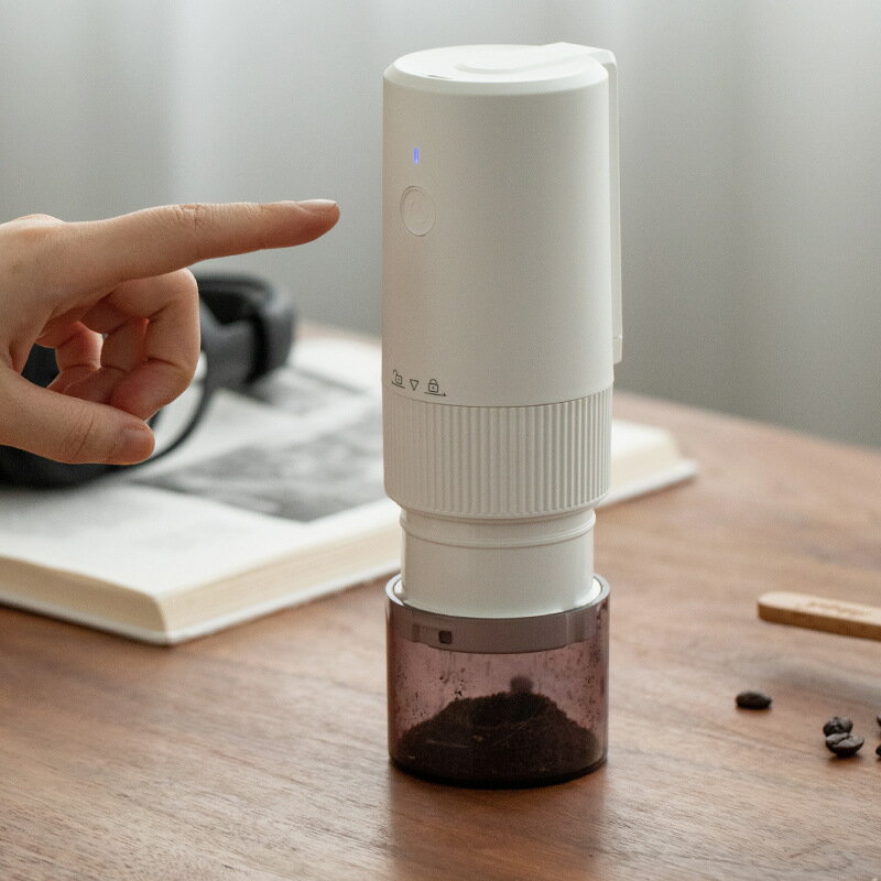 USB電動磨豆機 家用小型咖啡豆研磨機 便捷式自動研磨器