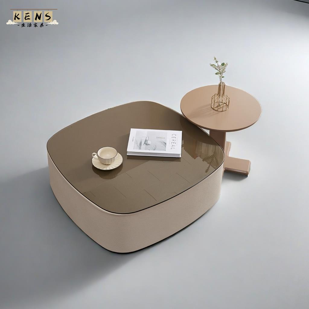 工廠直銷 附發票 茶幾 茶桌 意式輕奢巖板奶油現代極簡客廳家用小戶型組合 茶幾 新款邊幾網紅款特惠/店長優選 茶幾桌 茶幾組合桌 邊幾 全館折扣 售後保障k5318