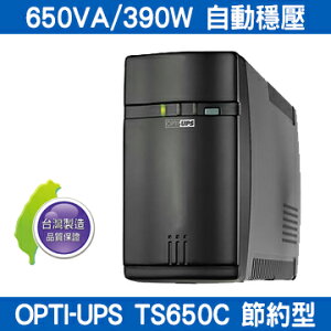 預購 台灣製 OPTI 蓄源 TS650C 在線互動式 UPS 650VA 110V 不斷電系統