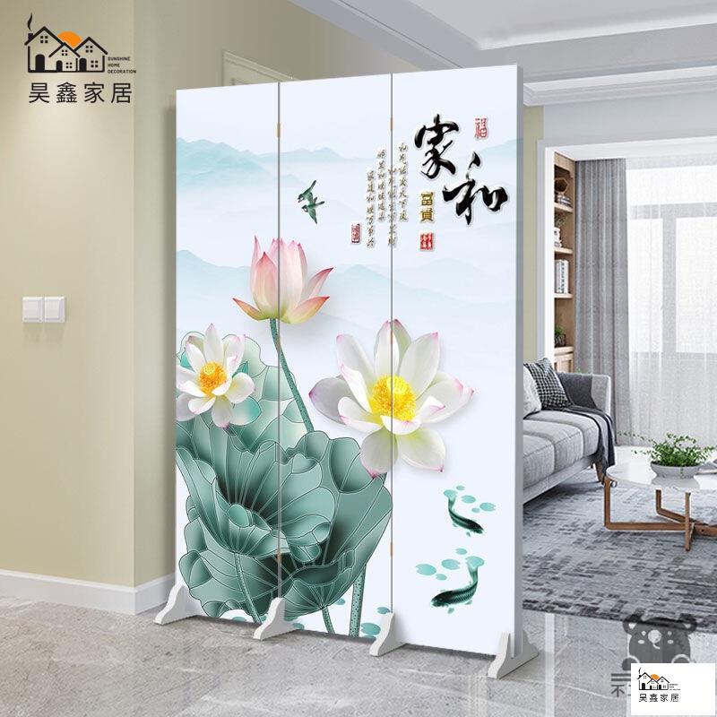 公司貨 可開發票 【免運 客製化】贈送底座+輪子 客製化屏風 北歐風屏風 簡約屏風 臥室屏風 客廳屏風隔間 隔斷屏風 辦公室屏風全館八折 工廠現貨直銷 特惠/年底鉅惠 5h108 8