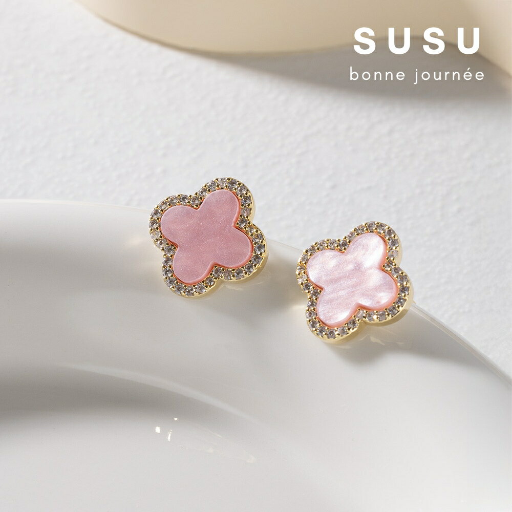 SU SU︱幸運草耳環❤️925純銀 四葉草 耳環 項鍊 手鍊 穿搭 百搭 時尚 送禮 防過敏 飾品 5