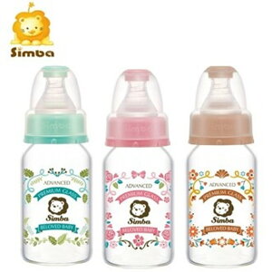 Simba 小獅王辛巴 蘿蔓晶鑽標準玻璃小奶瓶 120ml