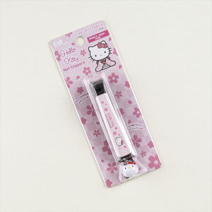 日本製 KAI 貝印 Hello Kitty 指甲剪(S) 花櫻 指甲刀 和風＊夏日微風＊