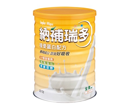 杏輝 納補瑞多植優蛋白配方 香草口味 700克/罐 高蛋白營養補給 憨吉小舖