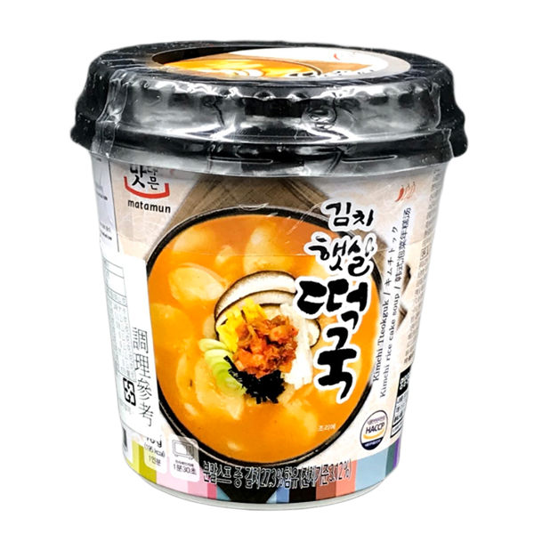 韓國 MATAMUN 韓式泡菜年糕湯(78g) 【庫奇小舖】