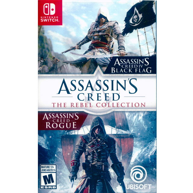 秋葉電玩 NS Switch 任天堂《刺客教條：逆命合輯 Assassins Creed The Rebel Collection》中英文版