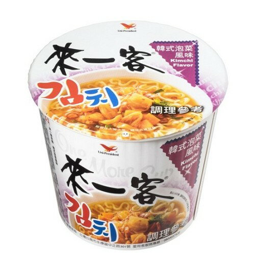 統一來一客杯麵韓式泡菜風味67g *3入【愛買】