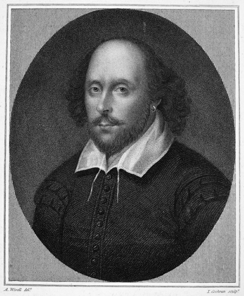 Posterazzi: William Shakespeare N(1564-1616) English Dramatist And Poet ...