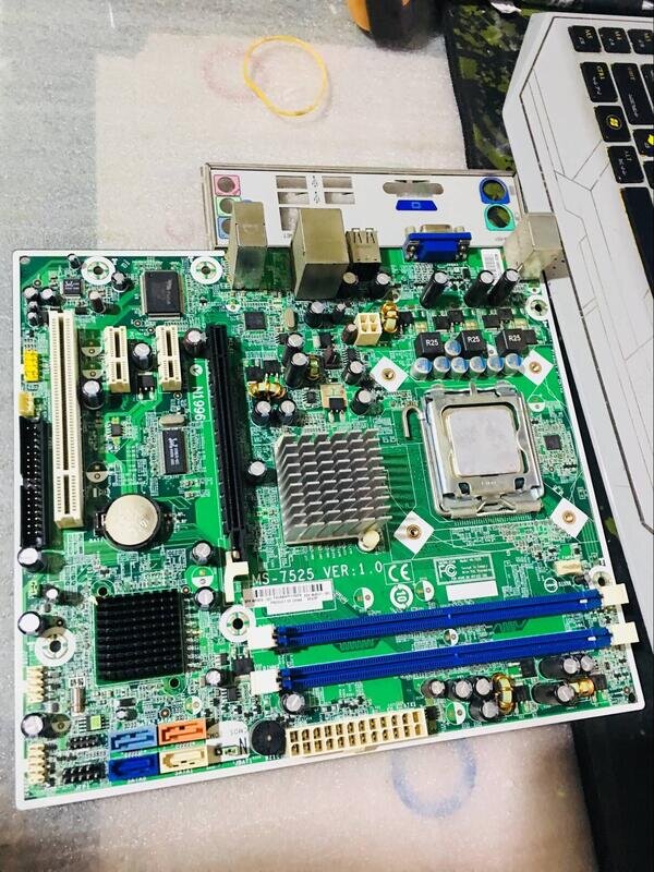 【可開發票】全場下殺~惠普G31主機板 MS-7525 DX2390 775針 DDR2 464517-001 513352-001