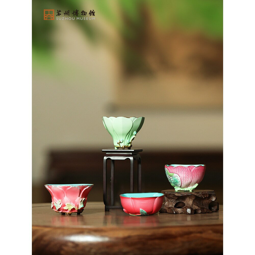 【立體花形】冰櫃貼 磁鐵 裝飾擺件 國風文創 粉彩綠裡 七夕禮物 送禮首選 精緻工藝 居家裝飾 辦公室小物