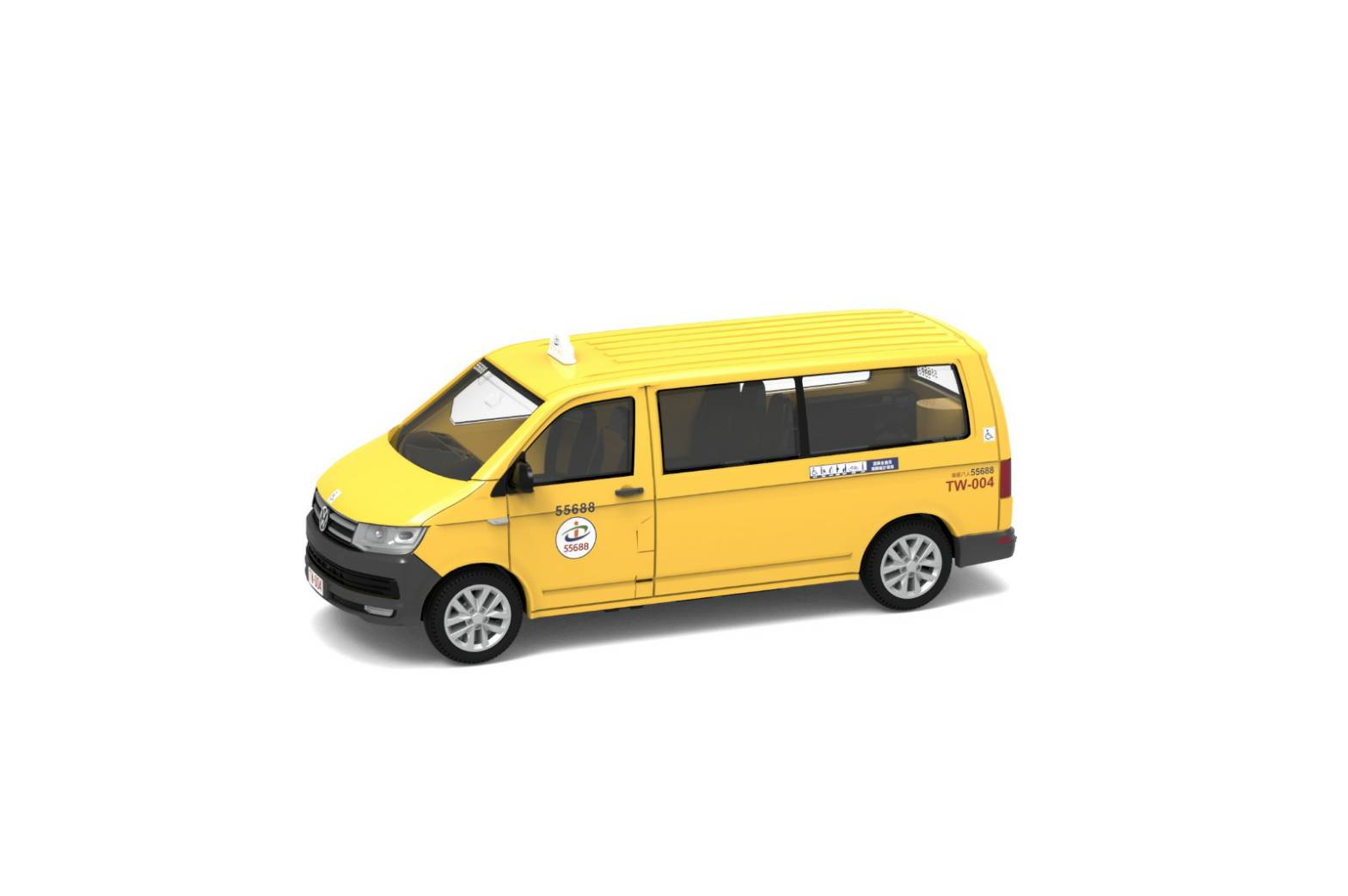 [Tiny] 福斯 T6 Transporter 臺灣大車隊計程車 TW28